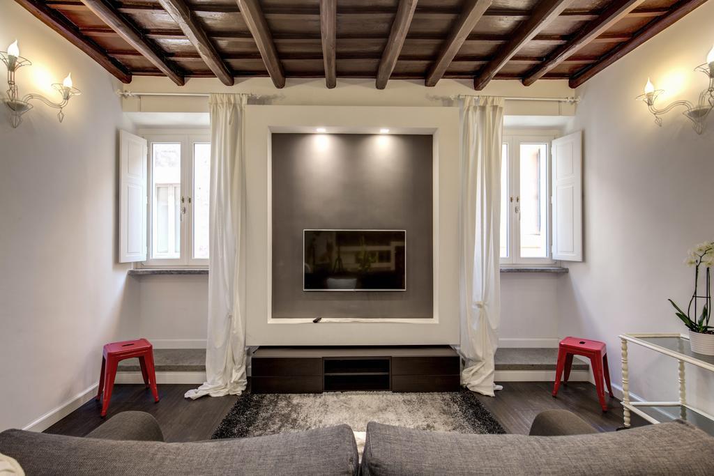 Ferienwohnung Campo De' Fiori Stylish White Rom Exterior foto